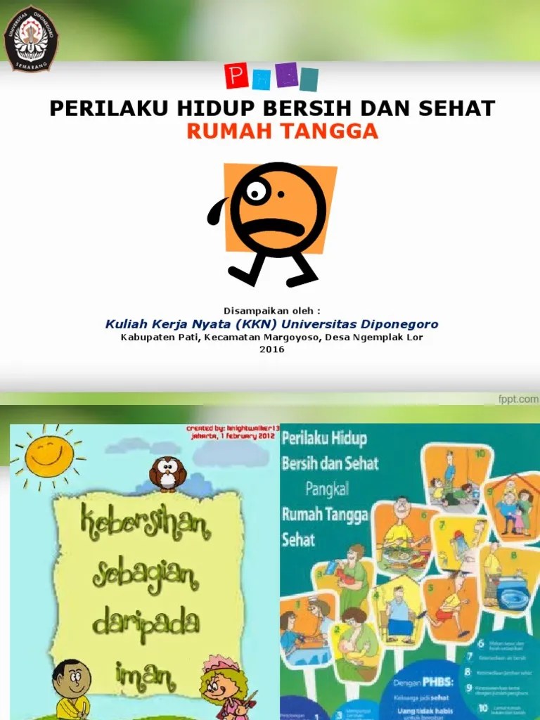 Pertama, phbs di rumah tangga . Contoh Gambar Perilaku Hidup Bersih Dan Sehat Berbagai Contoh