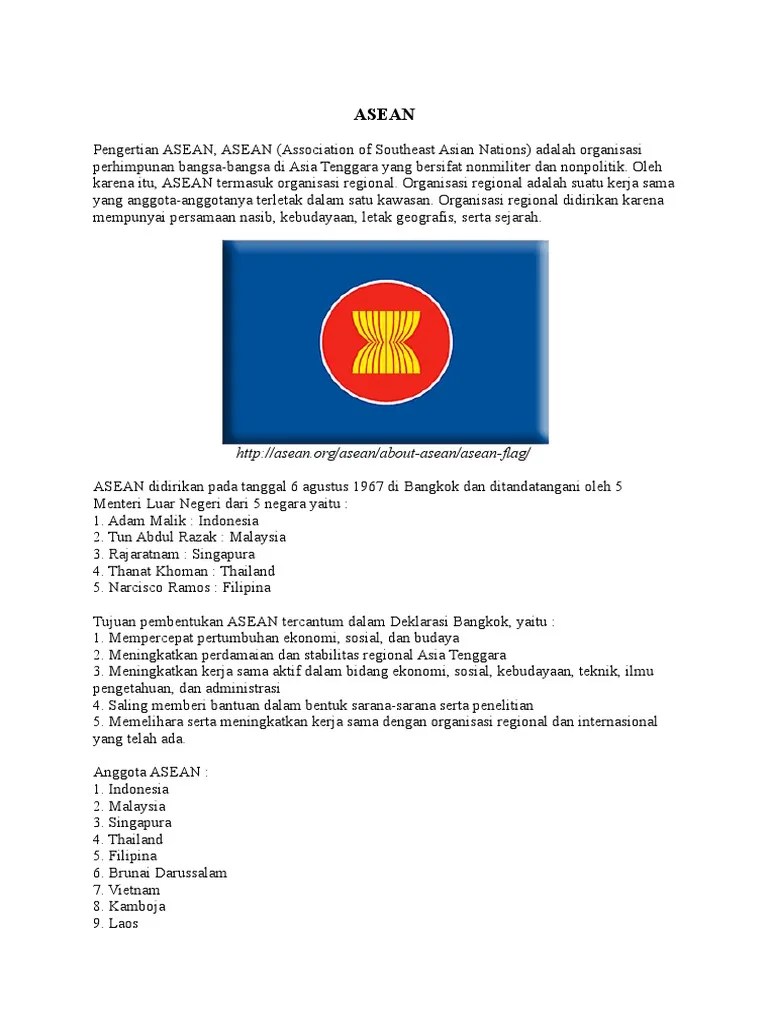 Asean | PDF