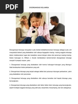 Mengunggah gambar atau video porno yang dapat menyebabkan penurunan moralitas bangsa. Disorganisasi Keluarga Pdf