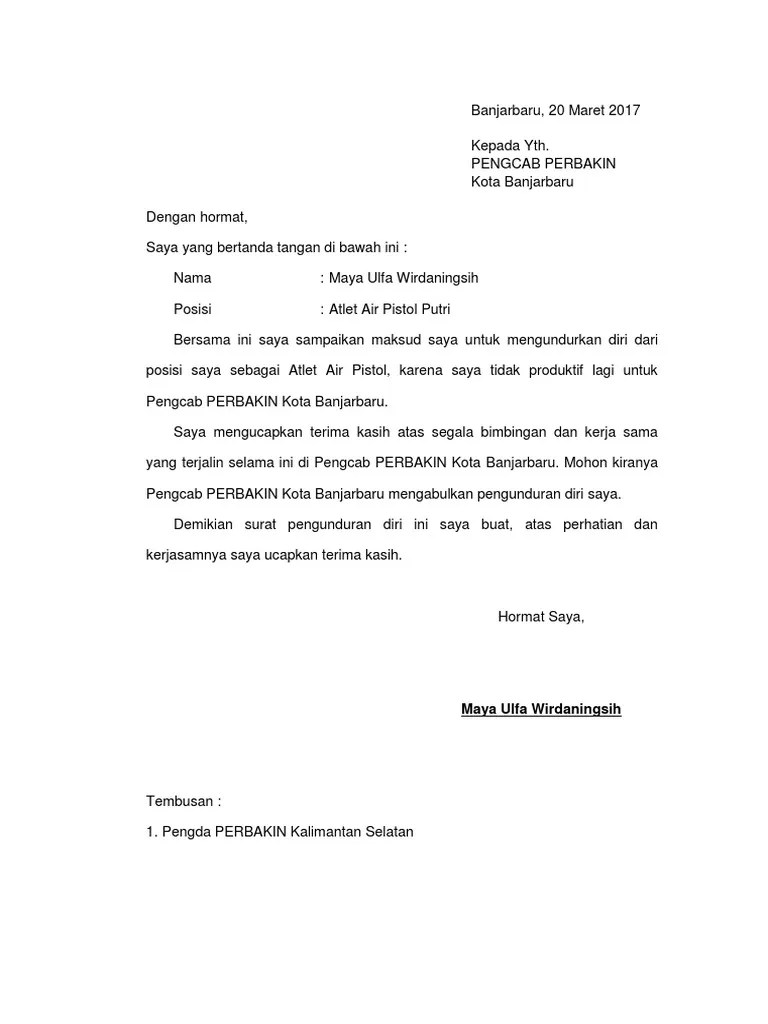 Nah, jika kamu ingin mengundurkan diri dari pekerjaan atau jabatan kamu saat ini, kamu bisa pelajari format dan contoh surat pengunduran diri . Contoh Surat Pengunduran Dirixls Kumpulan Contoh Surat Dan Soal Terlengkap