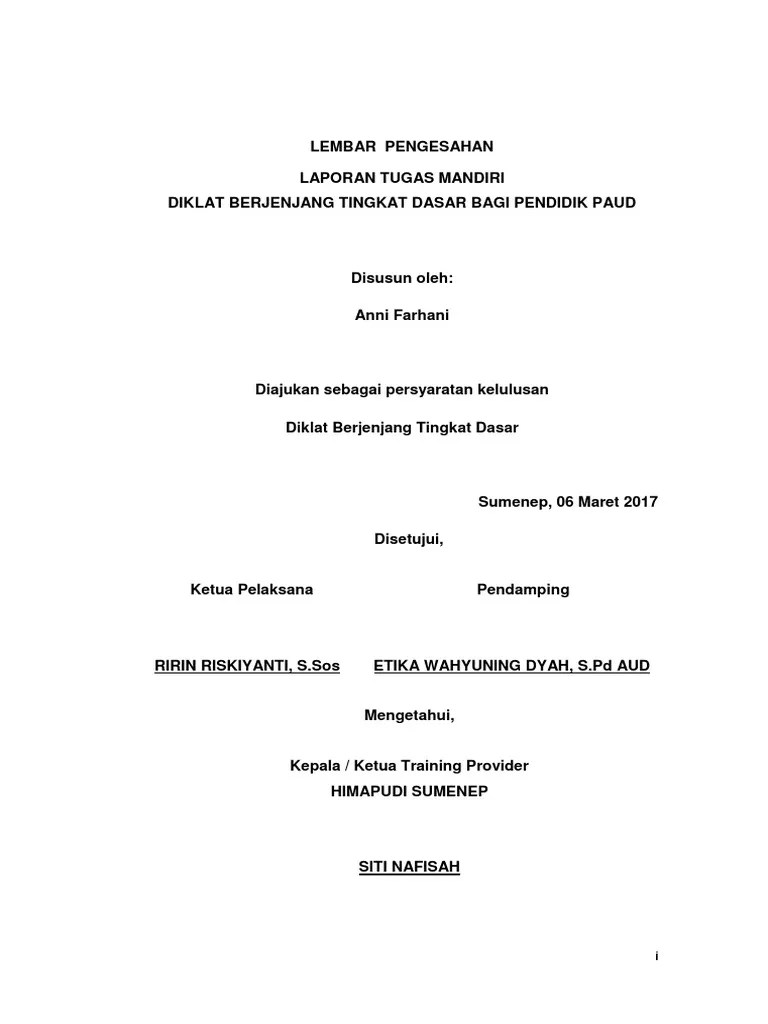 Lembar pengesahan menjadi salah satu objek pokok dalam pembuatan berbagai keperluan karya tulis. Lembar Pengesahan Daftar Isi Pdf