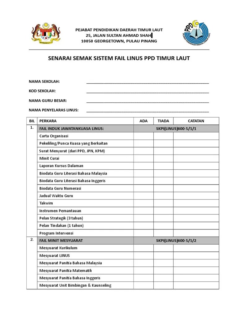 Kota tarakan adalah sebuah kota di provinsi kalimantan utara, indonesia dan juga merupakan kota terbesar di kalimantan utara.kota ini memiliki luas wilayah 677,53 km² dan sesuai dengan data badan pusat statistik 2021, kota tarakan berpenduduk sebanyak 242.786 jiwa (). Senarai Semak Sistem Fail Linus Ppd Timur Laut 2015 Pdf