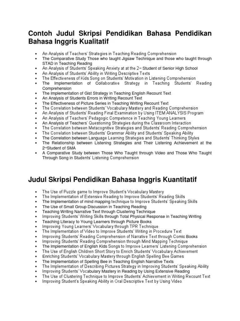 Penulisan background skripsi mahasiswa bahasa inggris. Contoh Background Skripsi Bahasa Inggris Tentang Reading Kumpulan Berbagai Skripsi