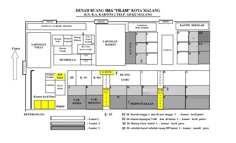 Denah Sekolah | PDF