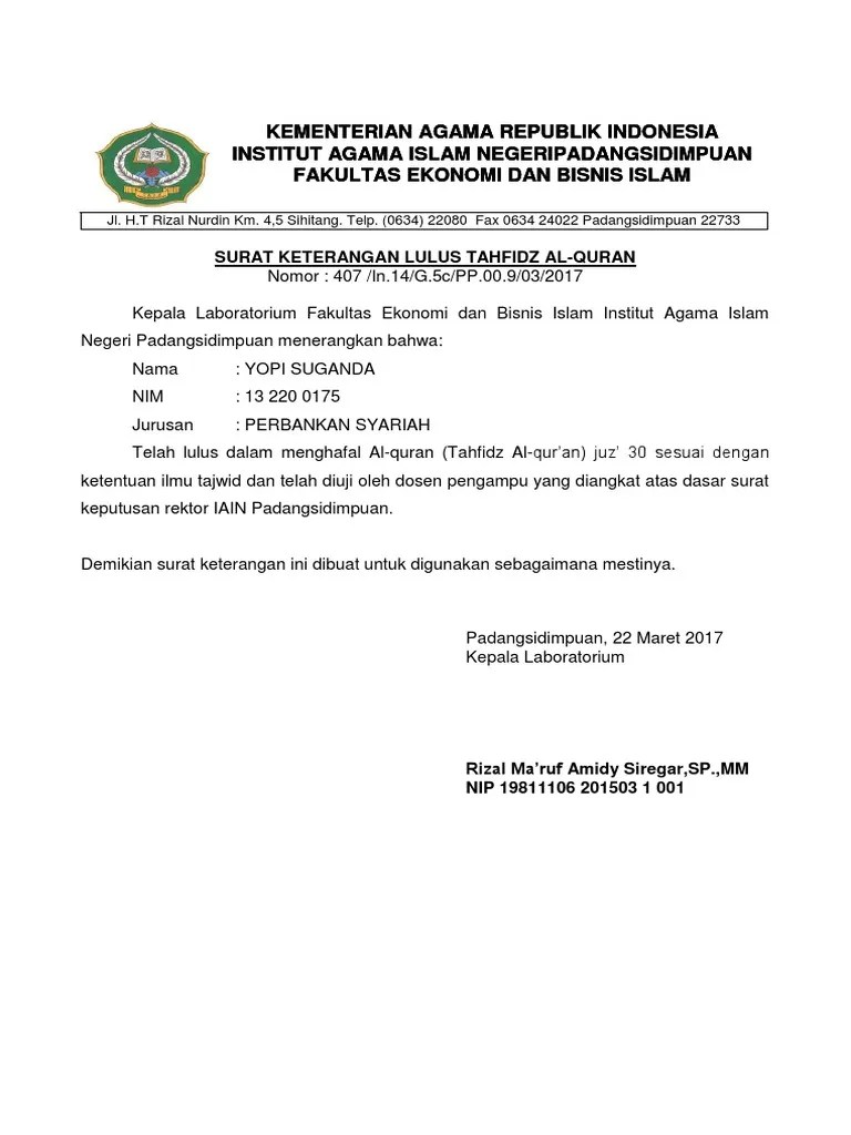 Tahfizh 2 weeks ago pengumuman, ujian tahfidz comments off on pengumuman kelulusan dan jadwal pengambilan sertifikat uttq gelombang v 2021 693. Sertifikat Tahfidz Yopi Pdf