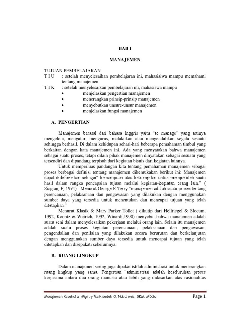Berikut ini contoh kalimatnya dalam bahasa inggris. Manajemen Kesehatan Gigi Dan Mulut Pdf