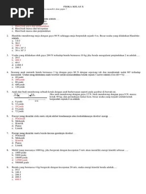 Sep 27, 2020 · soal pas fisika kelas 10 kurikulum 2013 tahun 2020/2021. Soal Fisika Kelas 10 Semester 1 Pdf Jawabanku Id