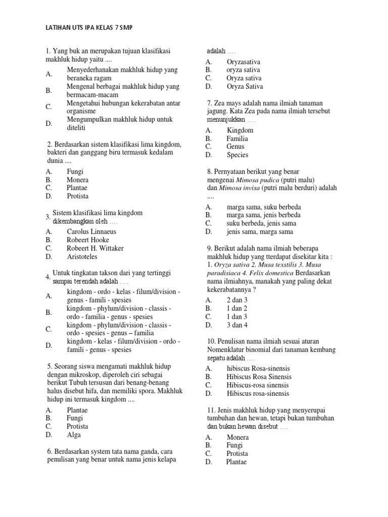 Penulisan Nama Ilmiah Makhluk Hidup Yang Benar Berdasarkan Sistem Binomial  Nomenclature Adalah – Belajar