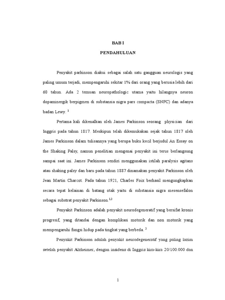 Refarat Parkinson Disease | PDF