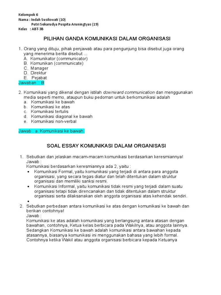 Sebutkan Jenis Struktur Organisasi Yang Anda Kenal