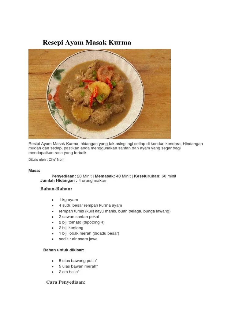 Resepi ayam masak lemon rangup, masam, manis. Resepi Ayam Masak Merah Kenduri Che Nom Ayam Masak Merah