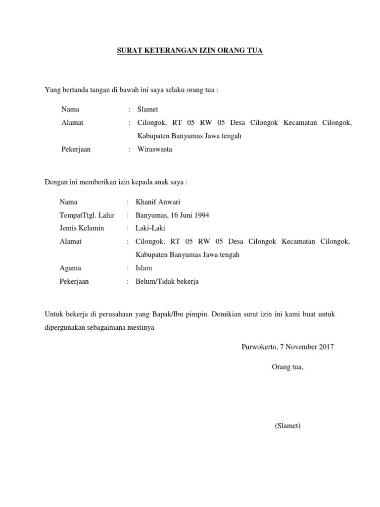 Surat ijin nikah, surat ijin orang tua, surat ijin nikah beda negara. Surat Izin Orang Tua Untuk Melamar Kerja Contoh Surat Pernyataan Belum Menikah Dari Orang Tua Download