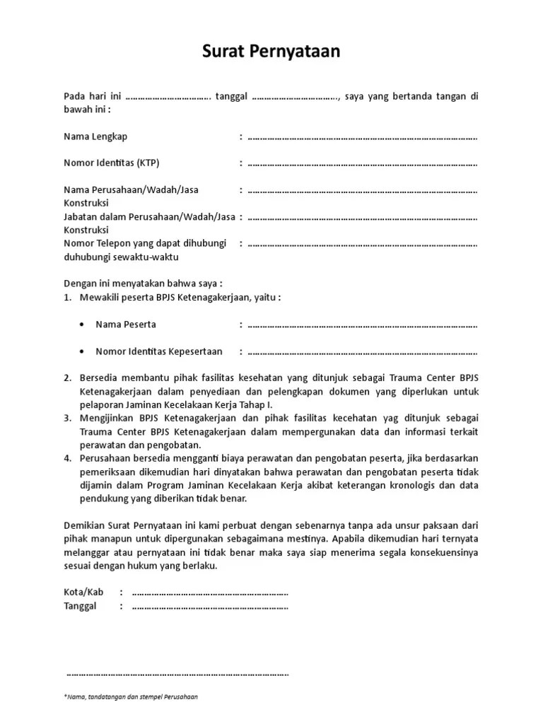 Tidak mampu membayar iuran bagi dirinya dan. Contoh Surat Pengunduran Diri Dari Peserta Bpjs Hanyeakupunyer