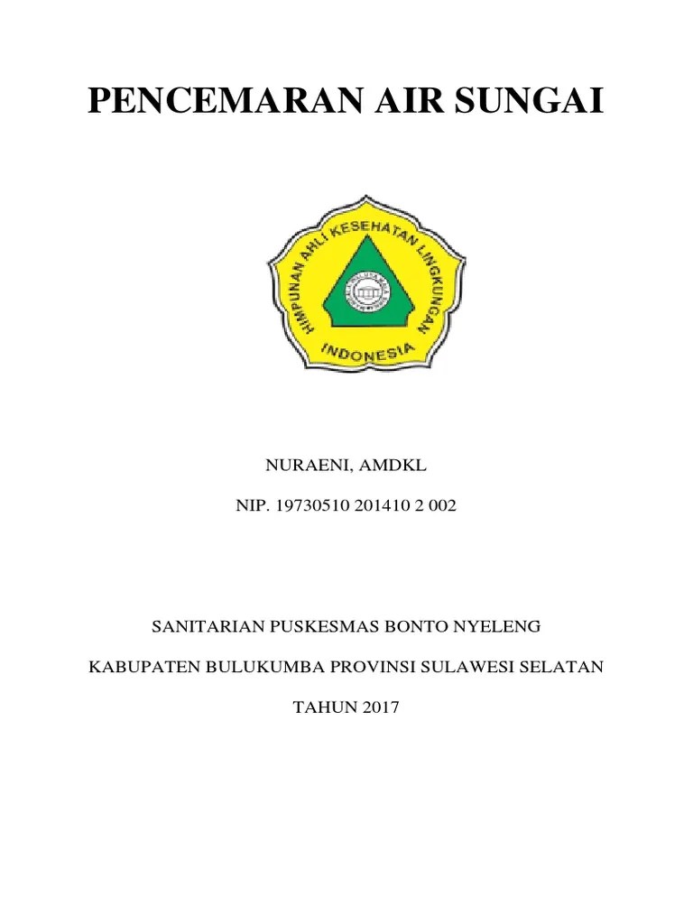 Makalah Pencemaran Air Sungai | PDF