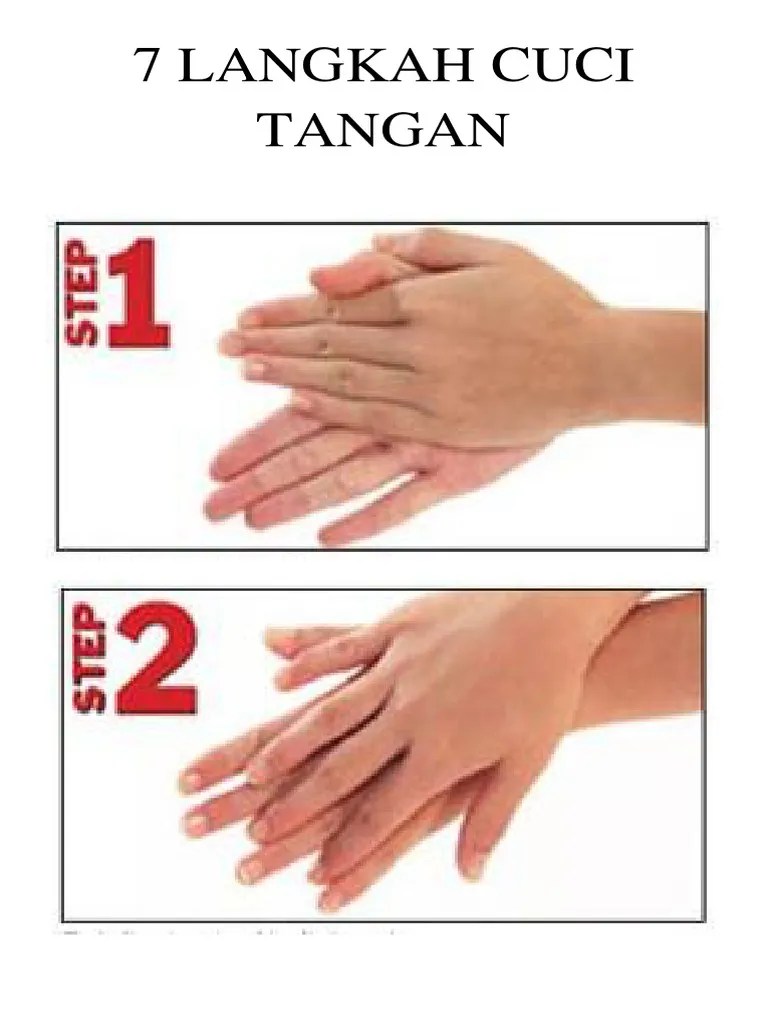 Image Result For 7 Langkah Cuci Tangan Mencuci Tangan Pendidikan