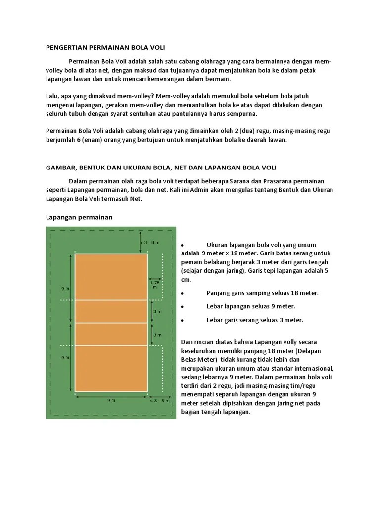 Apakah yang dimaksud dengan smash? Pengertian Permainan Bola Voli Pdf