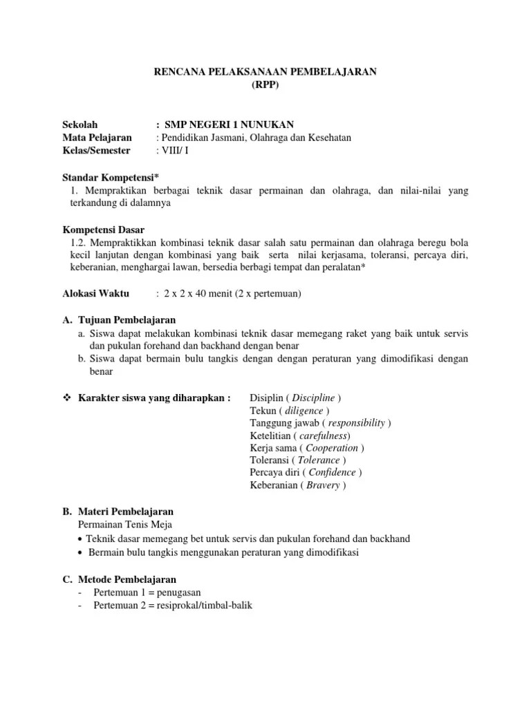 Tenis meja adalah cabang olahraga yang dilakukan oleh dua orang pemain (tunggal) atau dua pasang pemain (ganda) secara berhadapan dengan . Tenis Meja Pdf