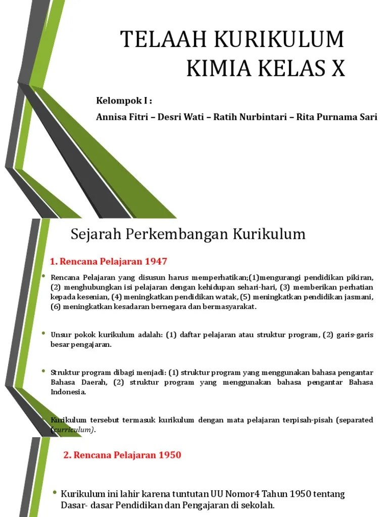 Soal tes hasil belajar meliputi identitas mata pelajaran, pokok bahasan, . Telaah Kurikulum Kimia Kelas X Pdf