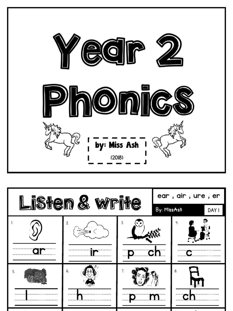 phonics module year 2 pdf nature