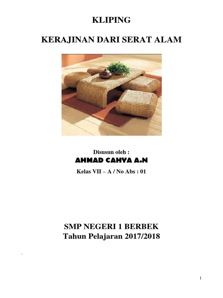 Bahan serat biasa dipakai dalam industri. Kliping Serat Pdf