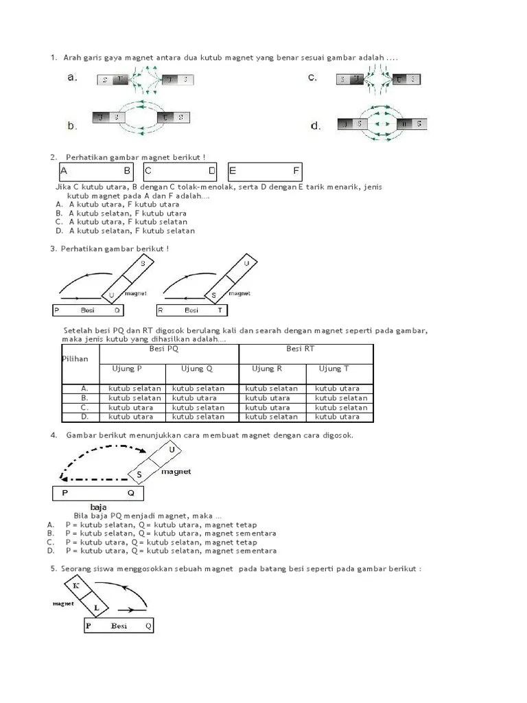 Membuat Magnet Dengan Cara Digosok Secara Benar Adalah