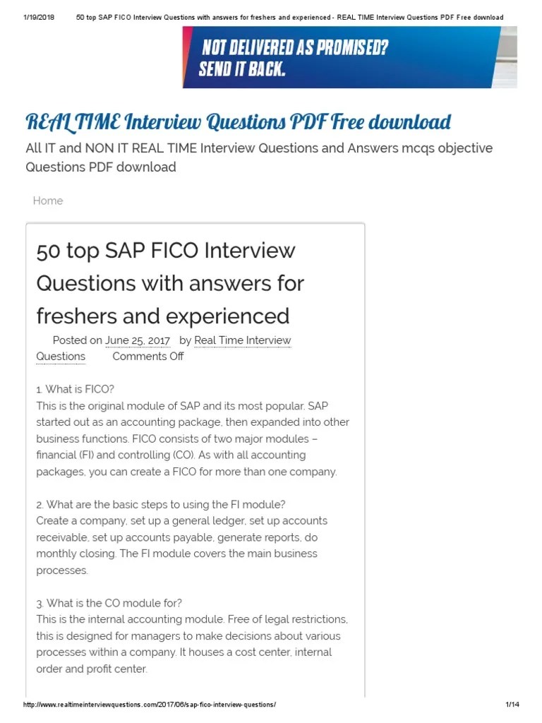15++ 201 interview questions sap finance and controlling ideas