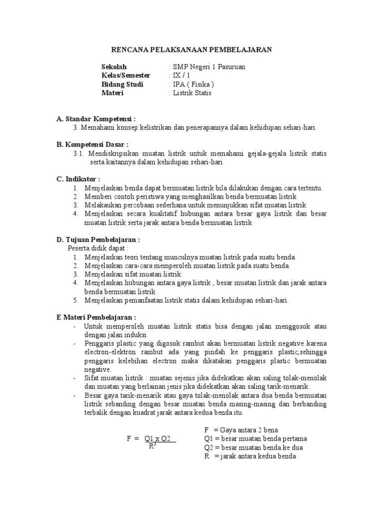 Listrik Statis | PDF