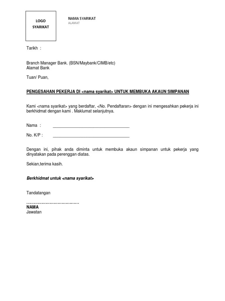 Contoh surat akuan sumpah kwsp download kumpulan gambar. Surat Pengesahan Majikan Untuk Kwsp Letter 7saudara Com