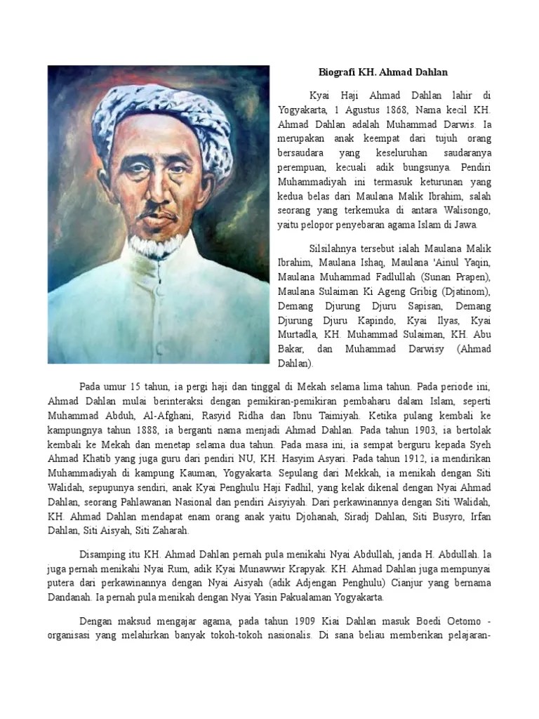 Biografi KH. Ah | PDF
