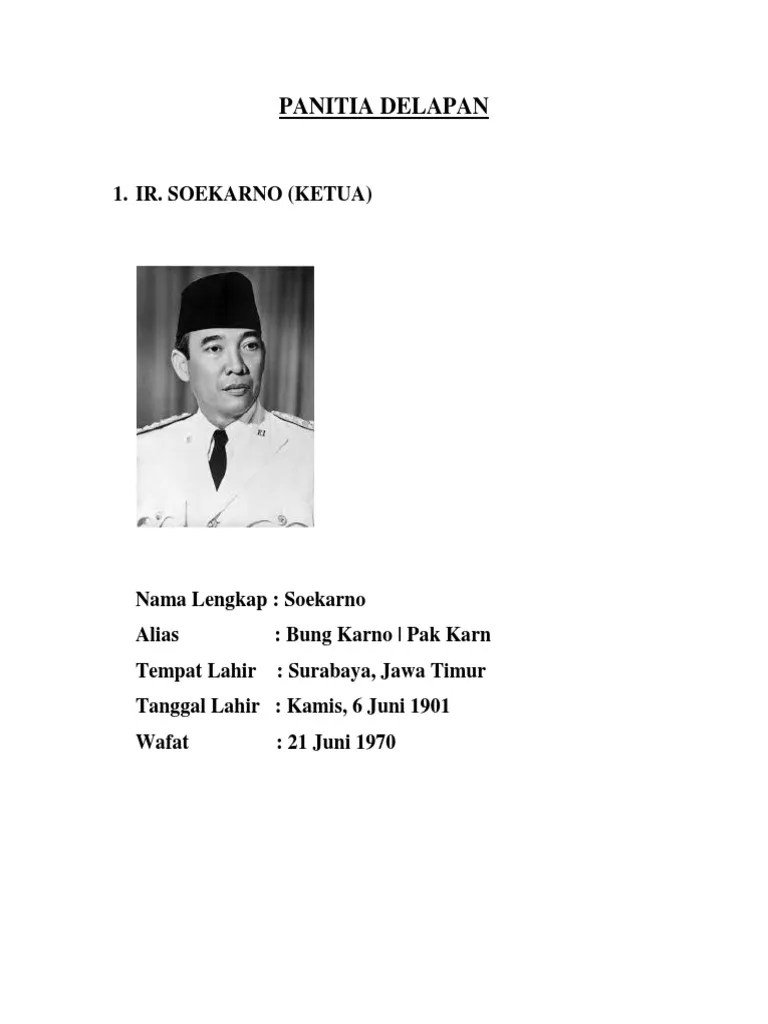 Panitia Delapan | PDF