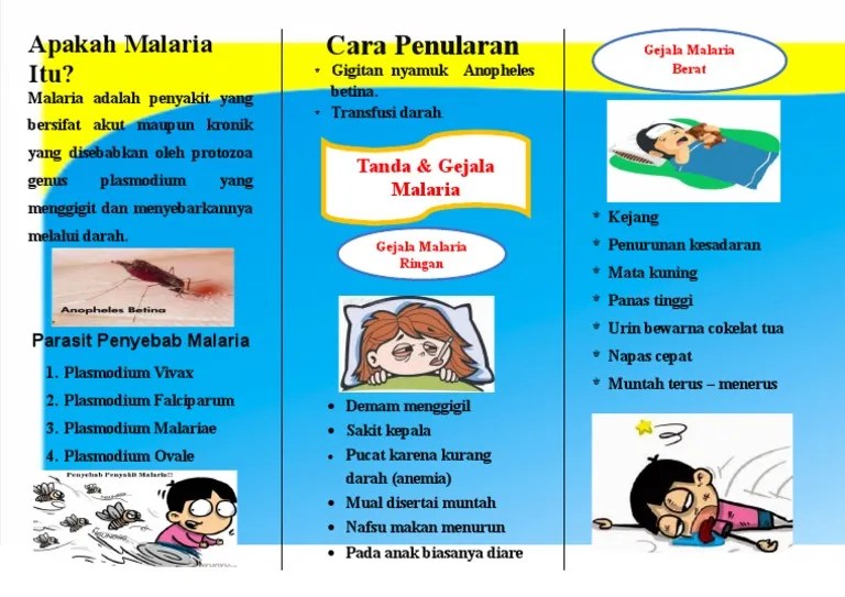 Artikel Penyakit Malaria Dalam Bahasa Inggris