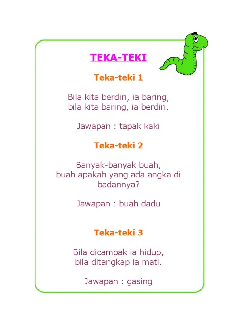 Kalau yang namanya sudah cinta pasti nggak akan melihat kekurangan fisik kan? Teka Teki Pantun Haiwan