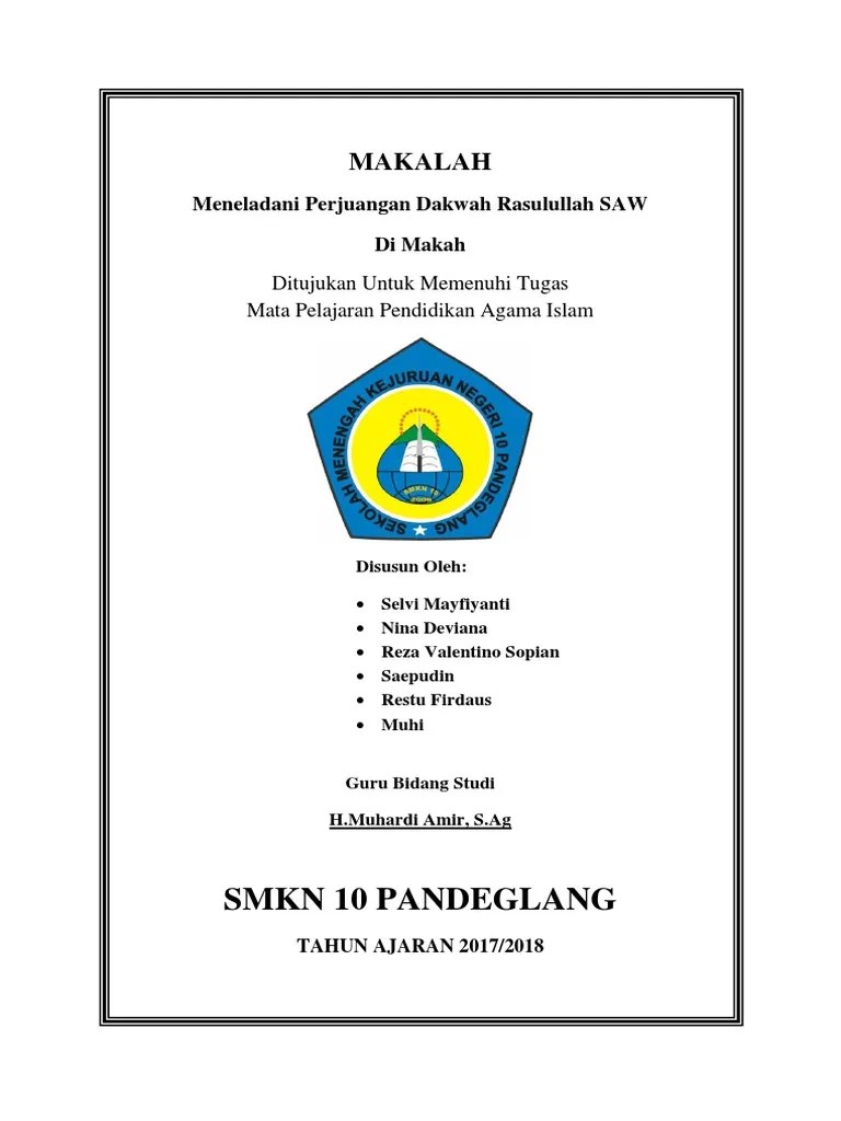 MAKALAH Dakwan Nabi Muhamad Periode Mekah | PDF
