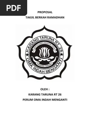Kumpulancontohsoalcpnsverbal.blogspot.com › 2020/03 31 mrt. Proposal Takjil Kartar Pdf