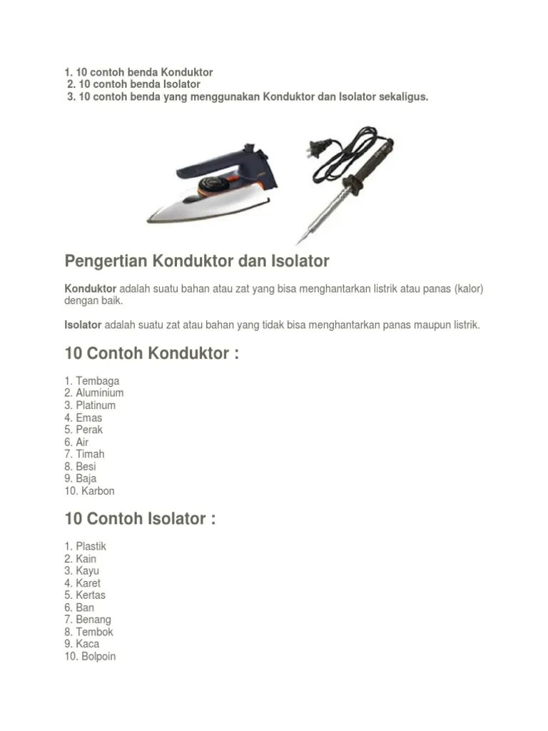 10.09.2021 · lengkap materi kingdom animalia : Contoh Benda Isolator Adalah Revisi Id