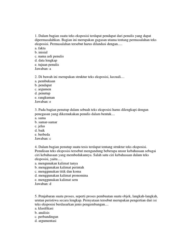 Opini penulis dalam tajuk rencana tersebut adalah … answer choices. Soal Bahasa Indonesia 2 Pdf