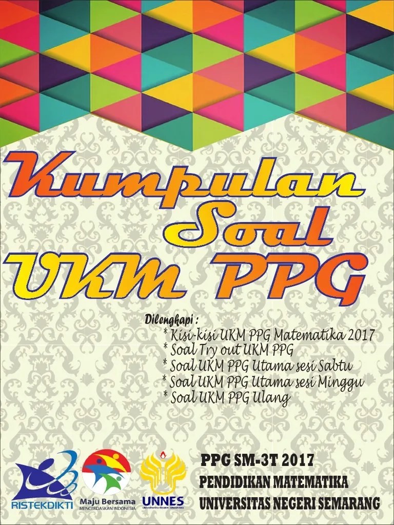 Soal ukm ppg matematika smp mts matematika smp 203 x . Kumpulan Soal Ukm Ppg Pdf