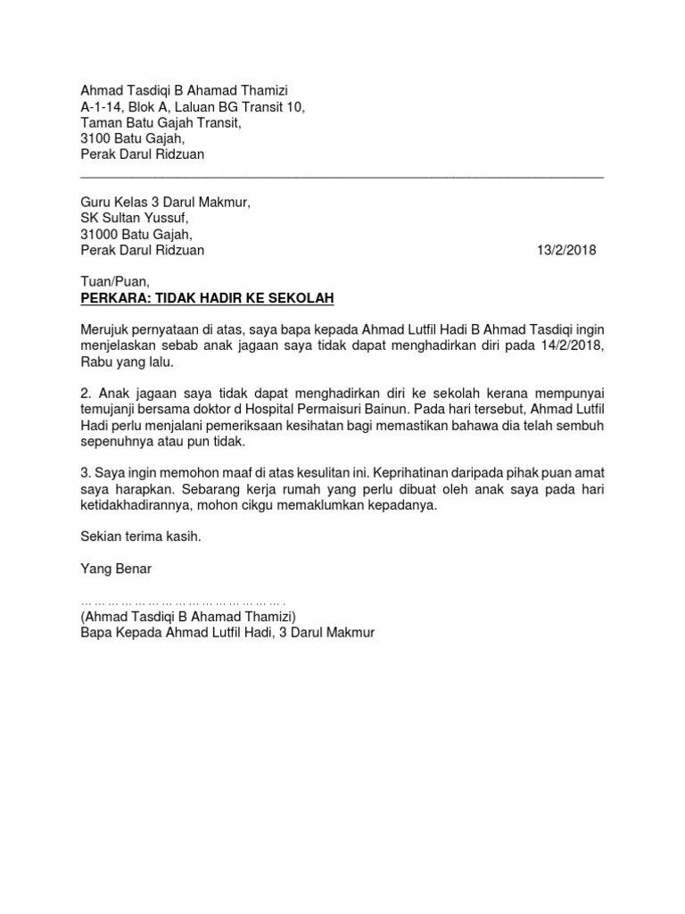 Contoh surat rasmi memohon temujanji download kumpulan gambar. Surat Rasmi Permohonan Temu Janji Dioedpe