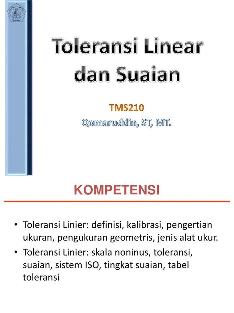 7/28/2019 tabel toleransi poros dan lubang 1/4& $ ! Toleransi Linear Pdf