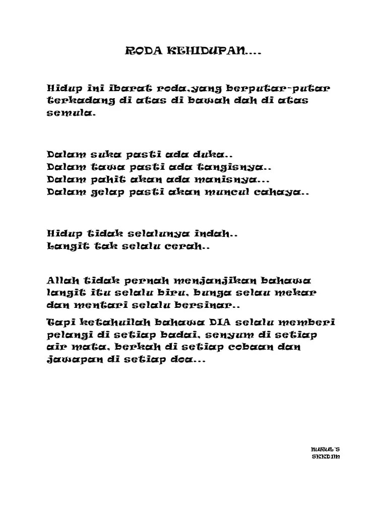 Langit Tak Selalunya Biru