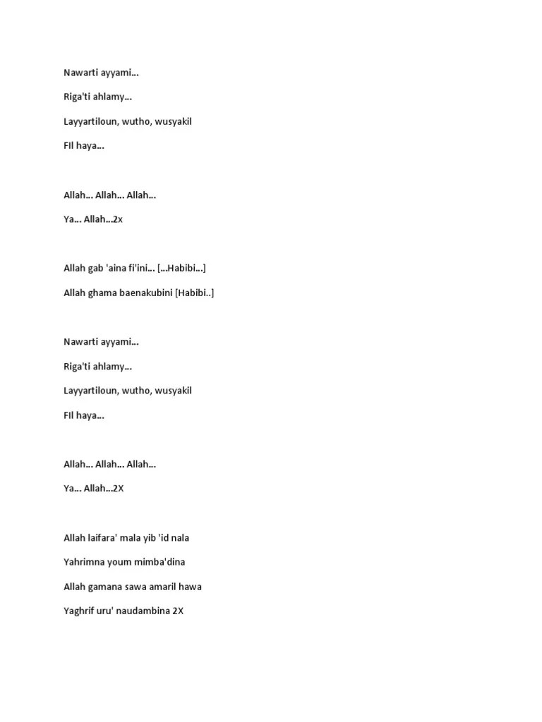 Nawarti Ayyami | PDF