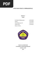 Abc sedang mempertimbangkan pembuatan sebuah produk baru. Makalah Anggaran Biaya Operasional Pdf