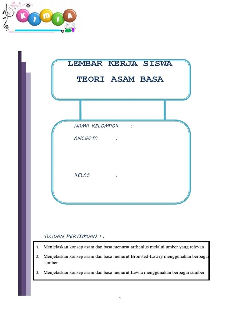 Asam Dan Basa Menurut Arrhenius – Mudah