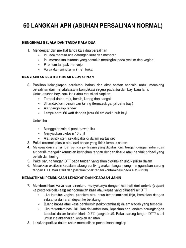 60 Langkah APN | PDF