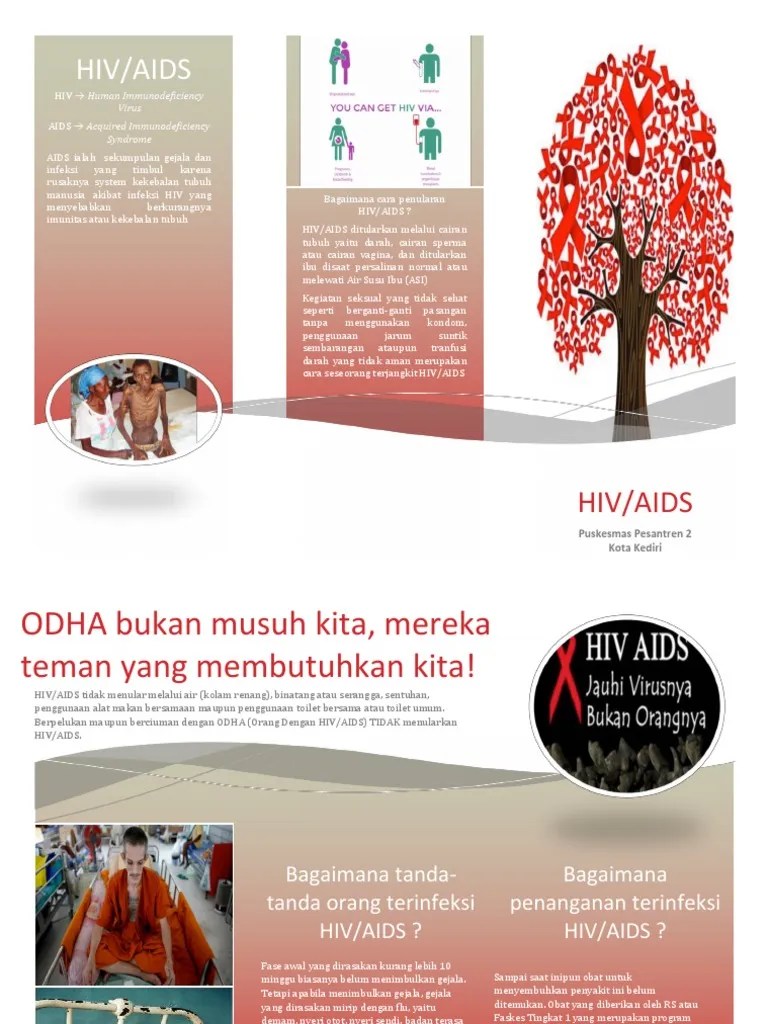 Leaflet Hiv | PDF