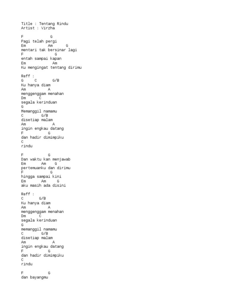 Dm c g segala kerinduan memanggil namamu. Kunci Gitar Lagu Ku Hanya Diam Menggenggam Chord Gitar Dan Lirik Lagu Indonesia Terbaru
