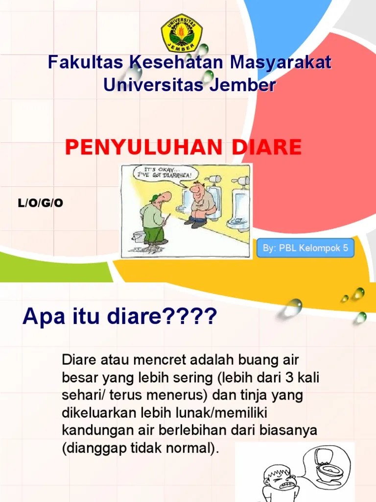 Penyuluhan Diare Baru | PDF