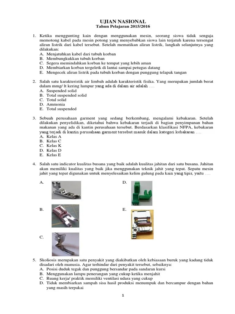 Pelembab sesuai dengan jenis kulit dan tidak menimbulkan reaksi alergidan harus bebas minyak (oil free) Soal Dan Kunci Jawaban Tata Busana Smk Pdf Menata Rapi