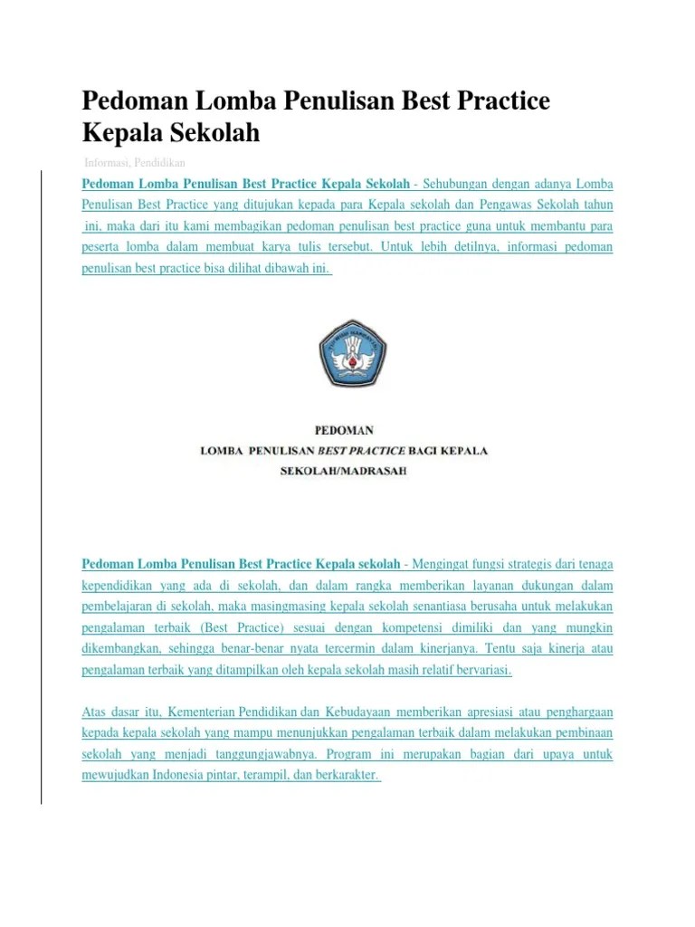 Contoh biaya langsung dan tidak langsung di rumah sakit; Contoh Best Practice Kepala Sekolah Sd 2019 Berbagai Contoh