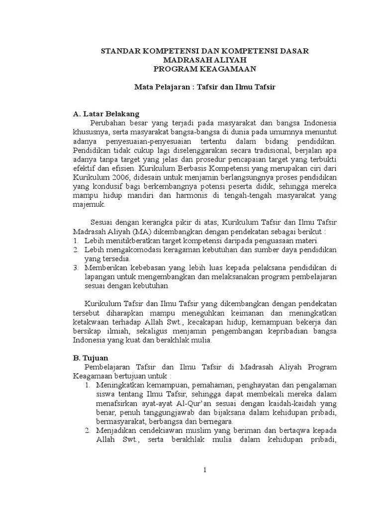 Cendekiawan Muslim Dalam Ilmu Tafsir Adalah - Terkait Ilmu